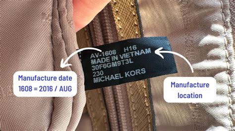 10 digit style number of michael kors bag|Michael Kors bag serial lookup.